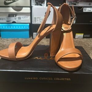 Lulus Taylor Ankle Strap Heels